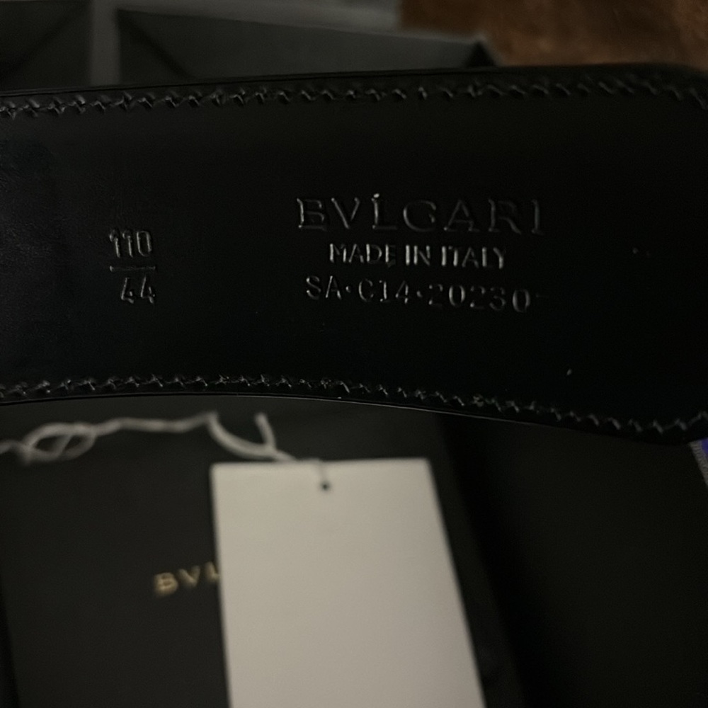 Bulgari leather belt - Picture 2 of 2